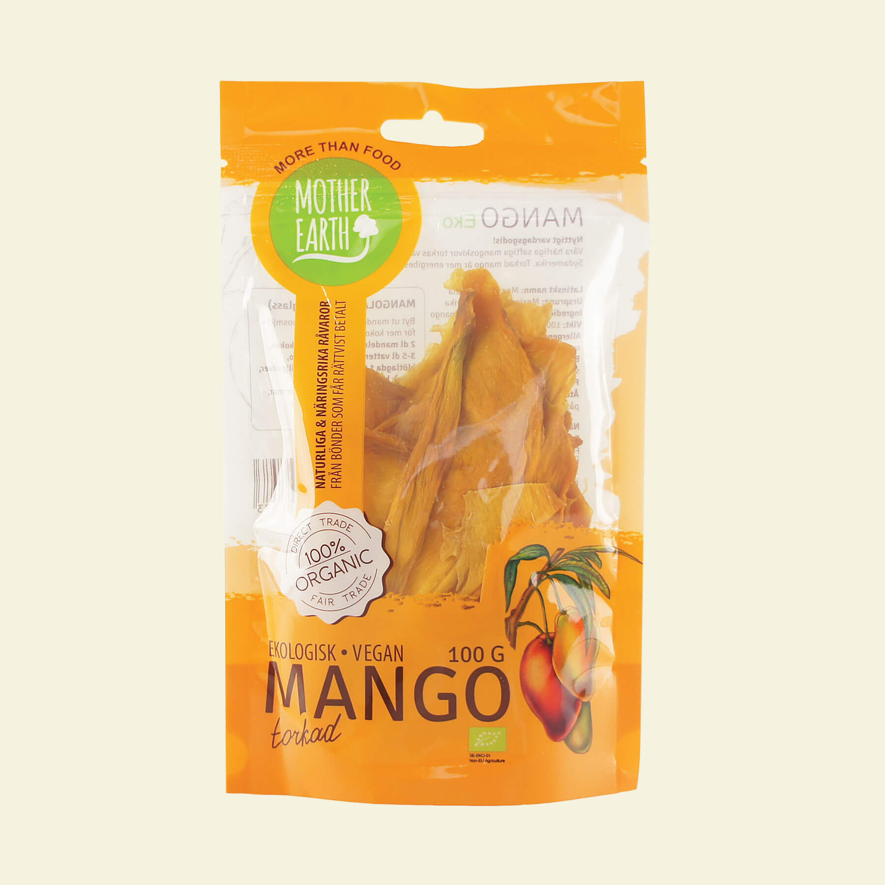 Mango torkad eko 100g