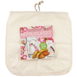 Nötmjölkspåse, ekologisk bomull