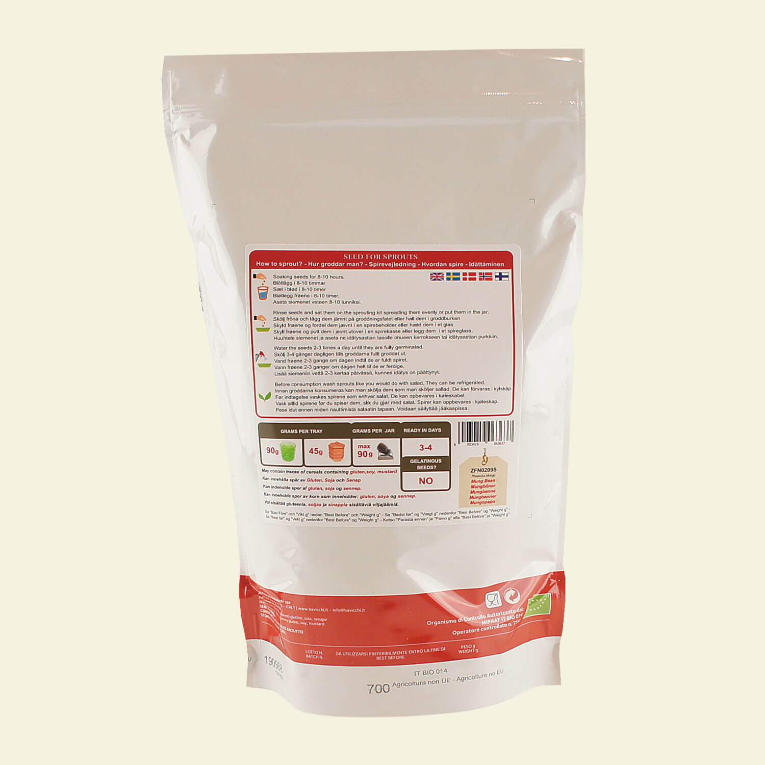 GEO Mungbönor EKO 700g