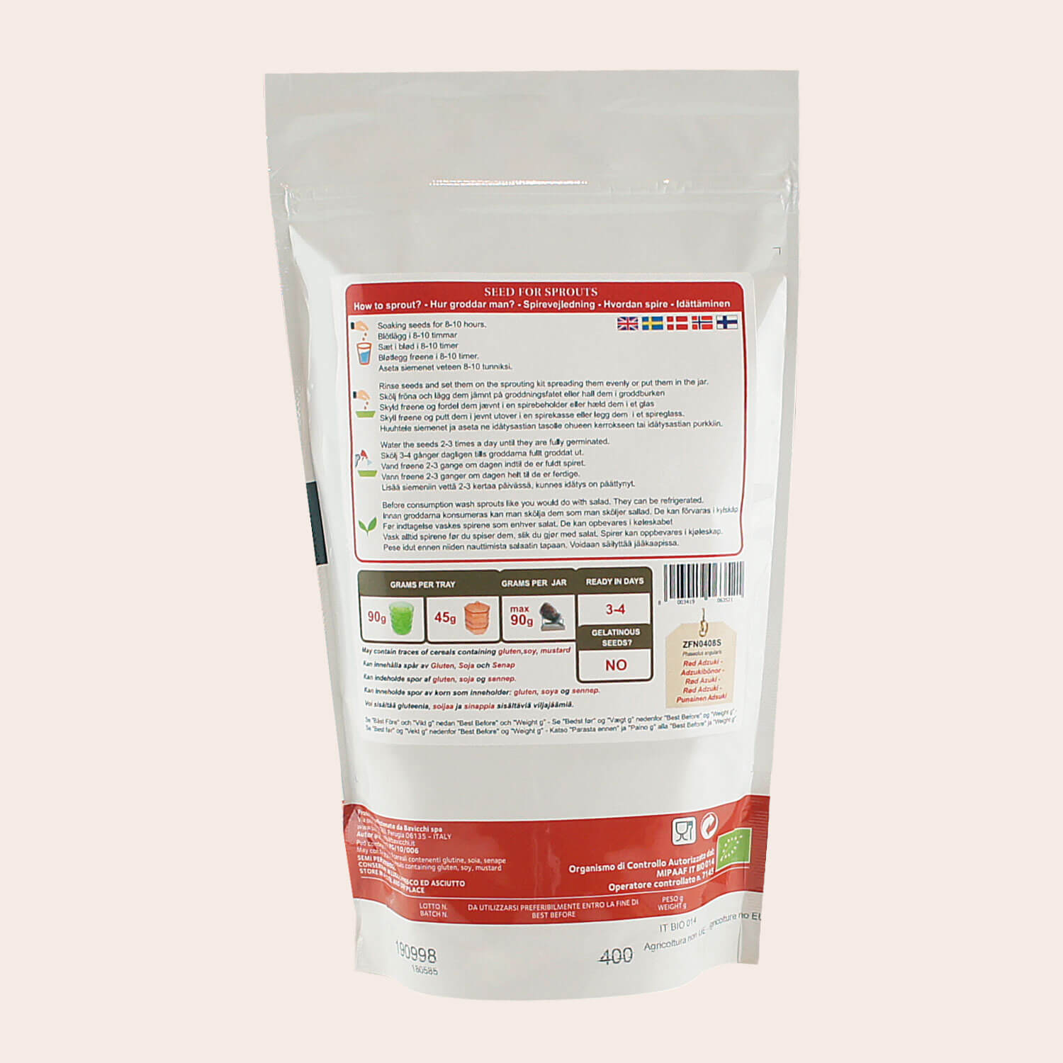 GEO Adzukibönor EKO 400g