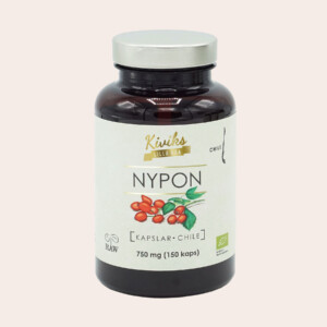 Kiviks Lilla Råa Nyponpulver EKO 750mg 150 kapslar