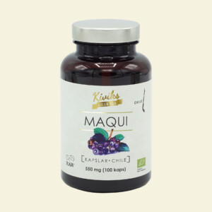 Kiviks Lilla Råa Maquipulver Kapslar 550mg EKO&RAW 100 kapslar