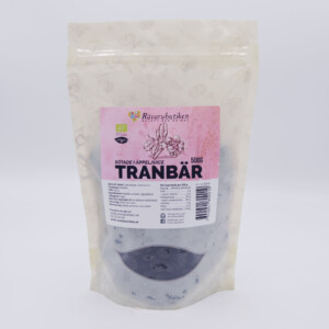Tranbär sötade i äppeljuice EKO 500g