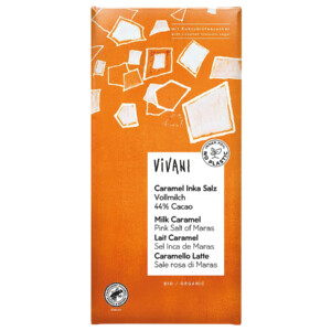 Vivani Choklad Caramel Inka Salt EKO 80g