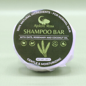 Ajolote Rosa Naturligt Schampoo för Normalt Hår 120g