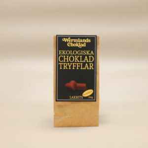 Wermlandschoklad Tryfflar Lakrits EKO 150g