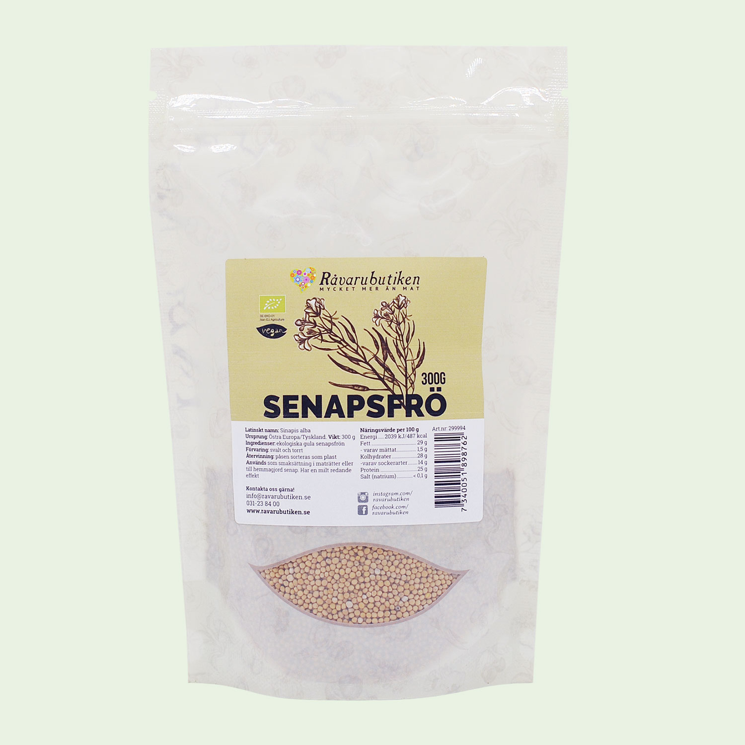 Senapsfrö EKO 300g