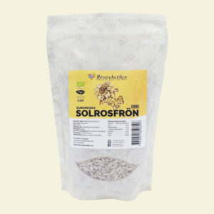 Solroskärnor Hela EU RAW&EKO 500g