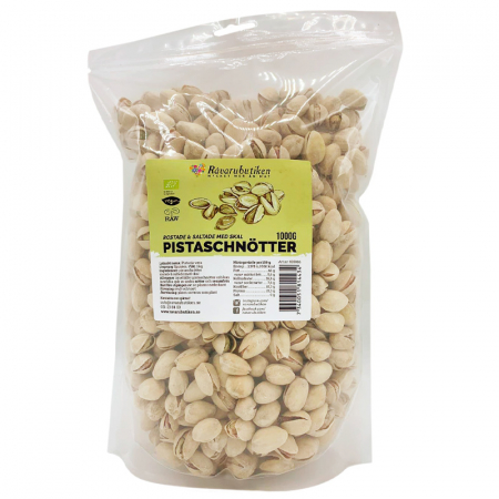 Pistagenötter med Skal Rost&Salt EKO 1kg