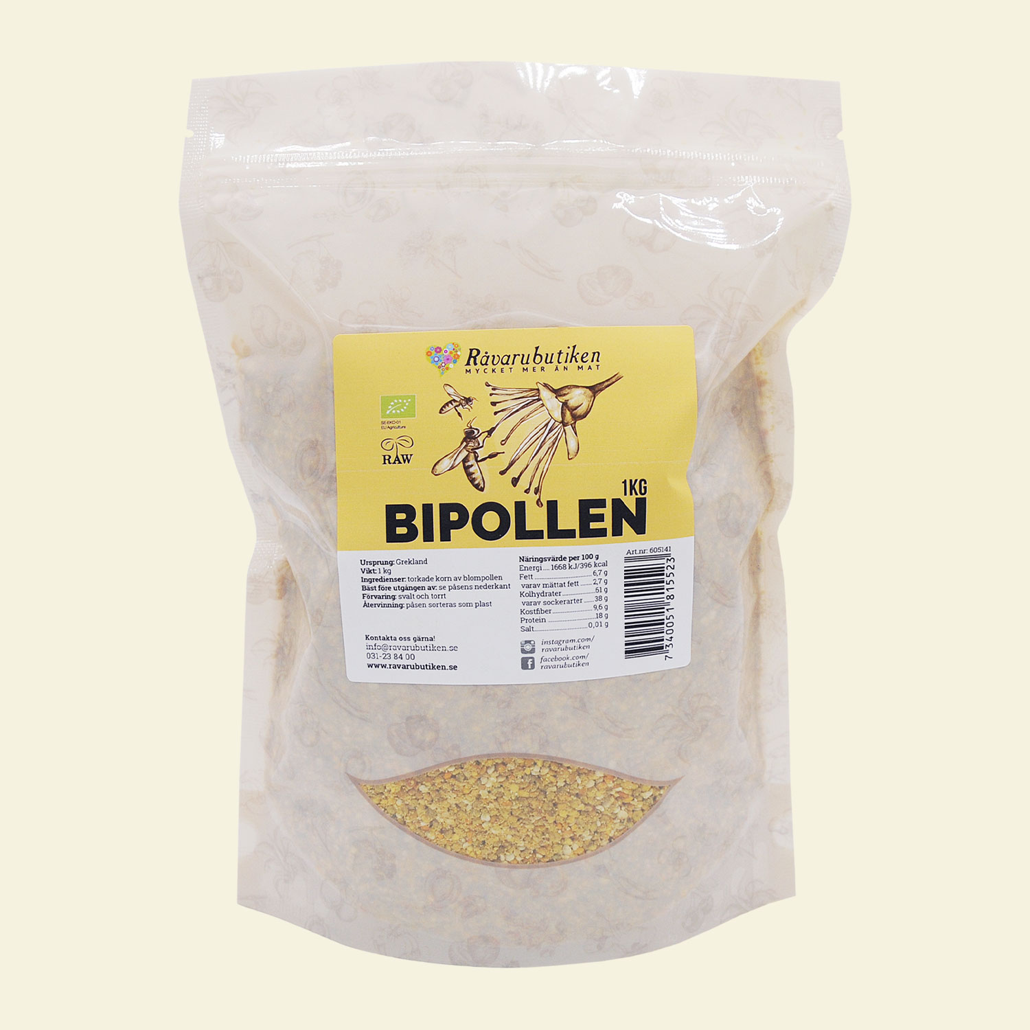 Bipollen Grekland RAW 1kg
