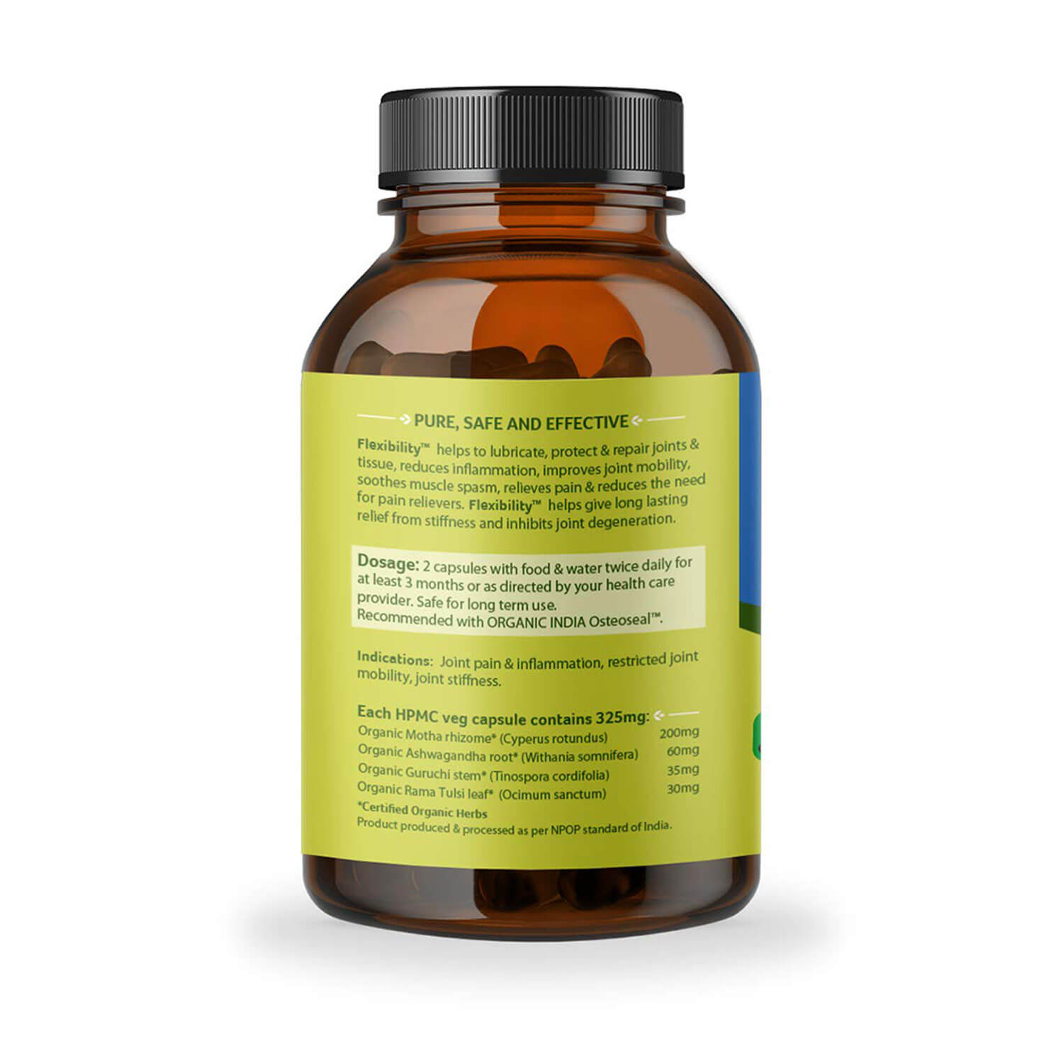 Organic India Flexibility EKO 90 kapslar