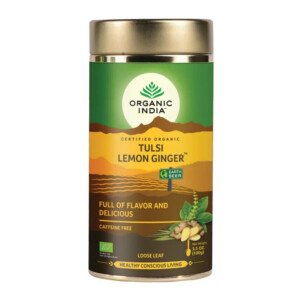Organic India Tulsi Citron Ingefära EKO 100g