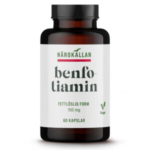 Närokällan Benfotiamin 150 mg 90 kapslar