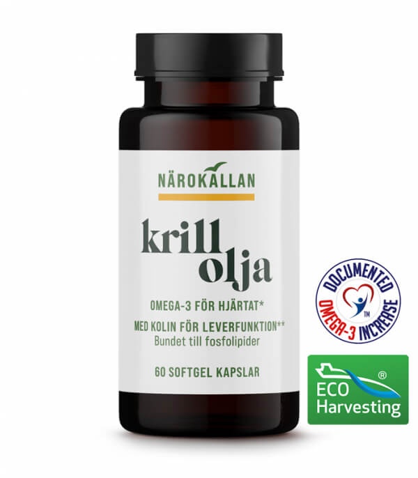 Närokällan Krillolja 60 kapslar