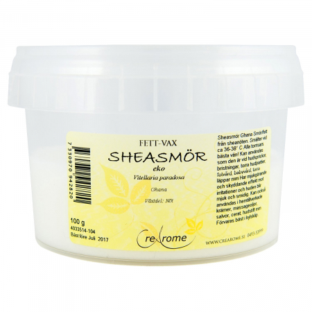 Crearome Sheasmör EKO 100g