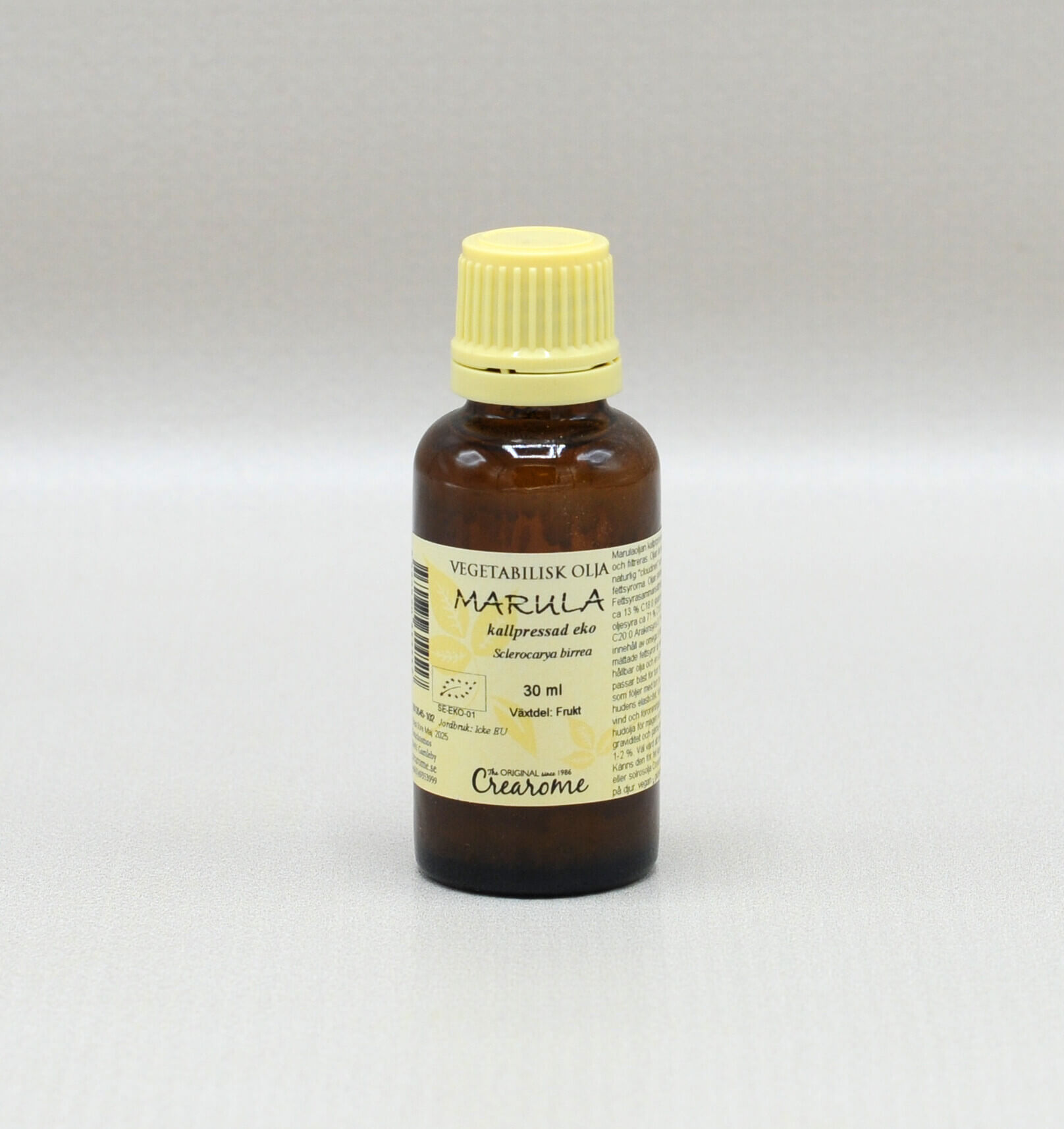 Crearome Marulaolja kallpressad EKO 30ml
