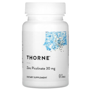 Thorne Zinc Picolinate 30mg (NSF) 60 kapslar