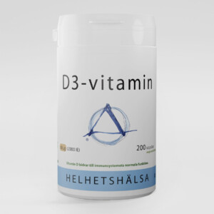 Helhetshälsa D3-vitamin 75µg 100 kapslar