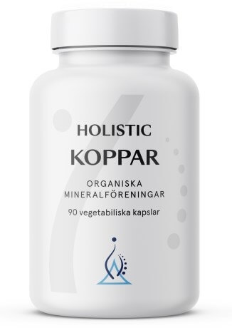 Holistic Koppar 2mg 90 kapslar