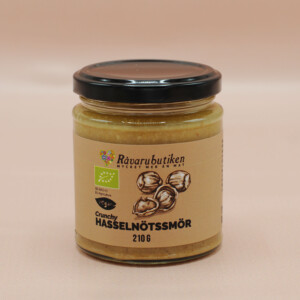 Hasselnötssmör Crunchy Preimum EKO 210g