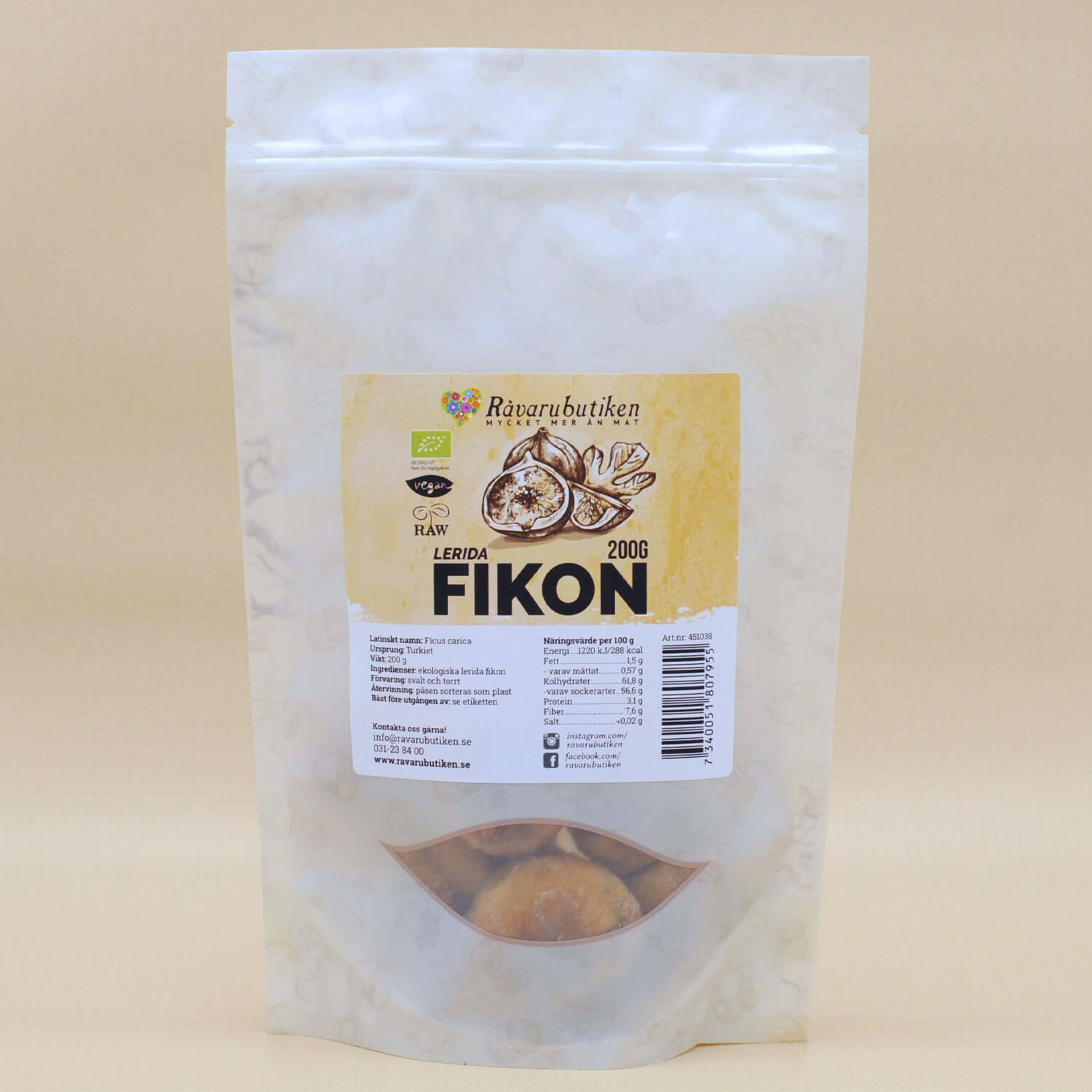 Fikon Lerida RAW&EKO 200g