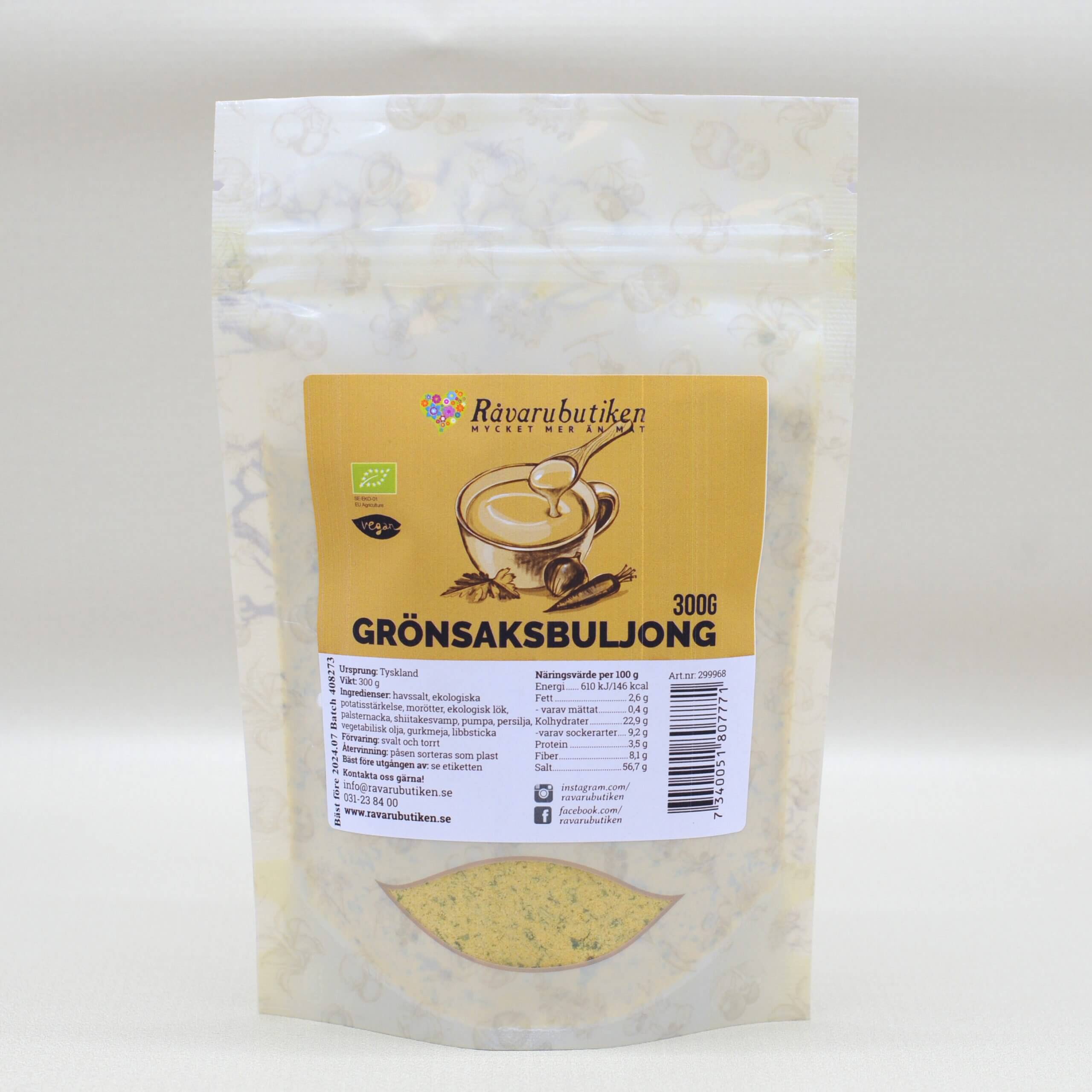 Grönsaksbuljong EKO 300g