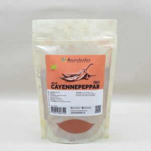 Cayennpeppar Mald EKO 250g