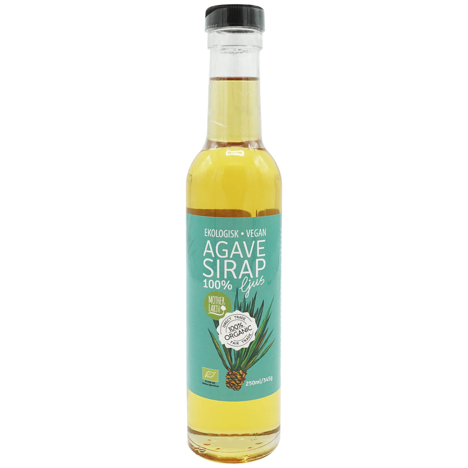 Agavesirap Ljus EKO 345g