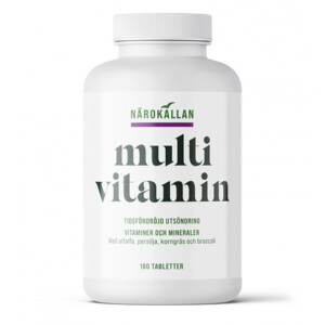 Närokällan Multivitamin Tidsfördröjd 180 tabletter