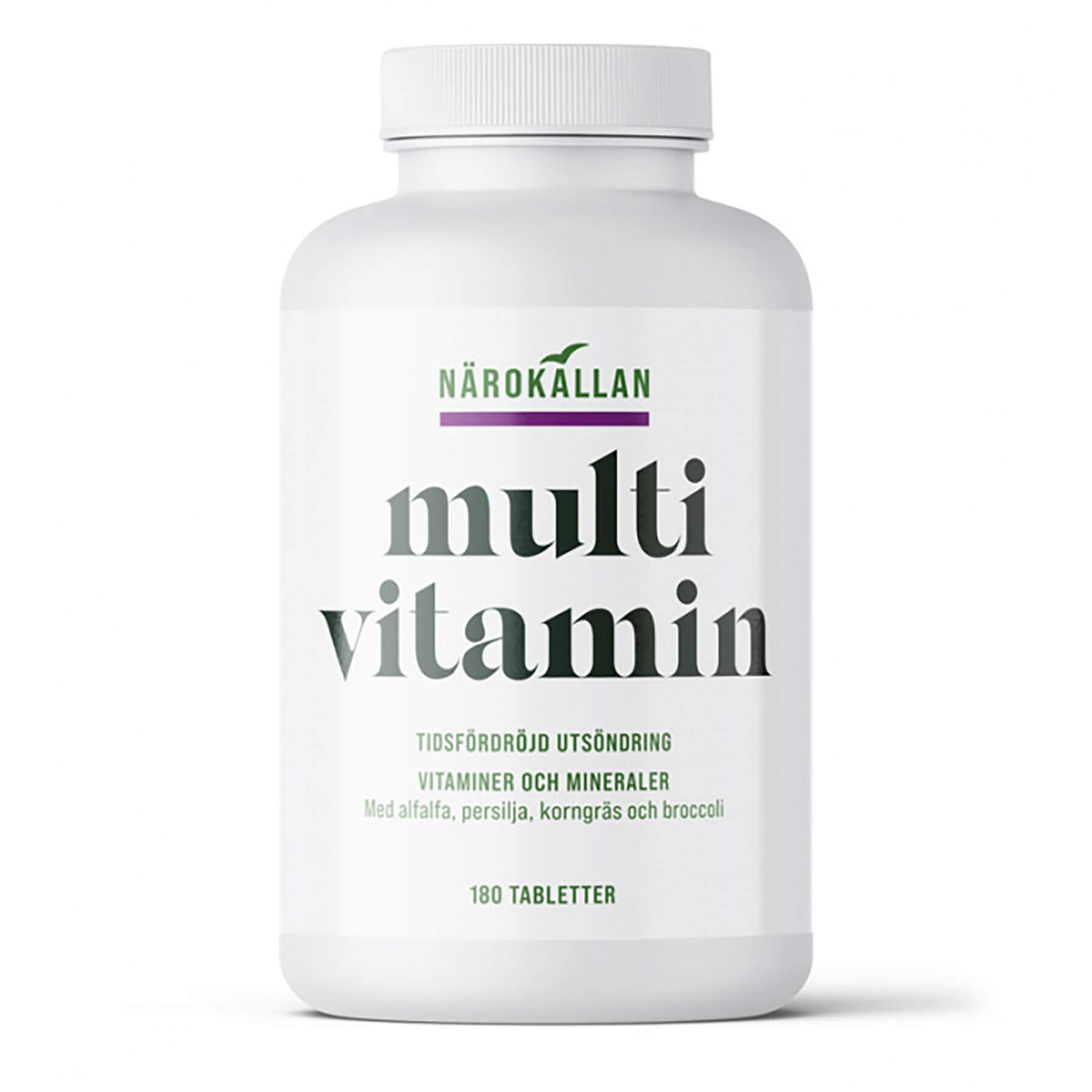 Närokällan Multivitamin Tidsfördröjd 180 tabletter