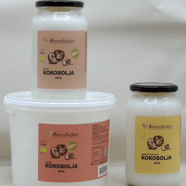 Smak och doftfri kokosolja EKO