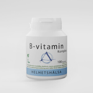 Helhetshälsa B-vitaminkomplex 100 kapslar