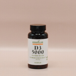 Närokällan D3-5000 Vegan 90 kapslar