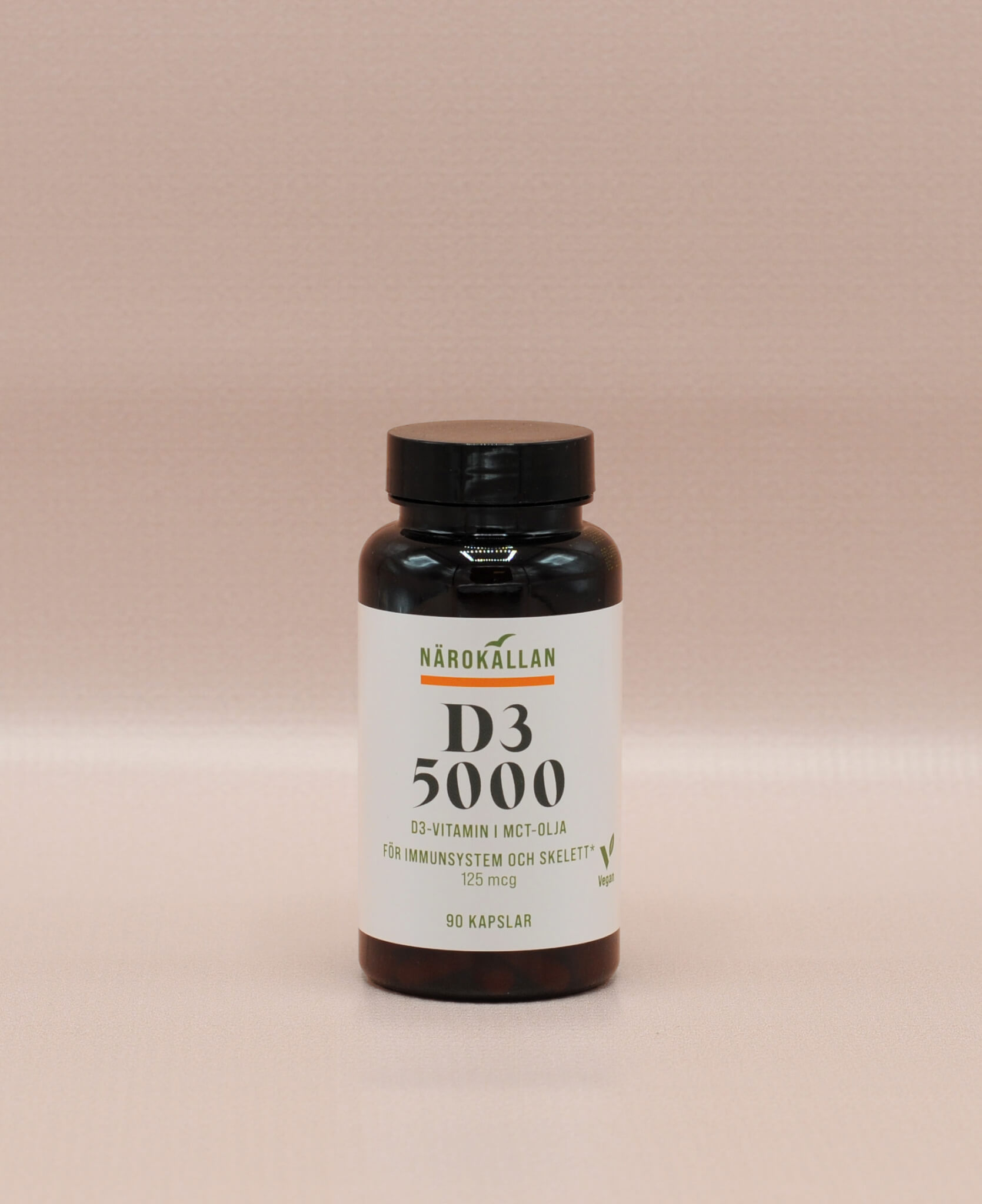 Närokällan D3-5000 Vegan 90 kapslar