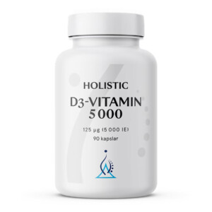 Holistic D3-vitamin 5000 90 kapslar