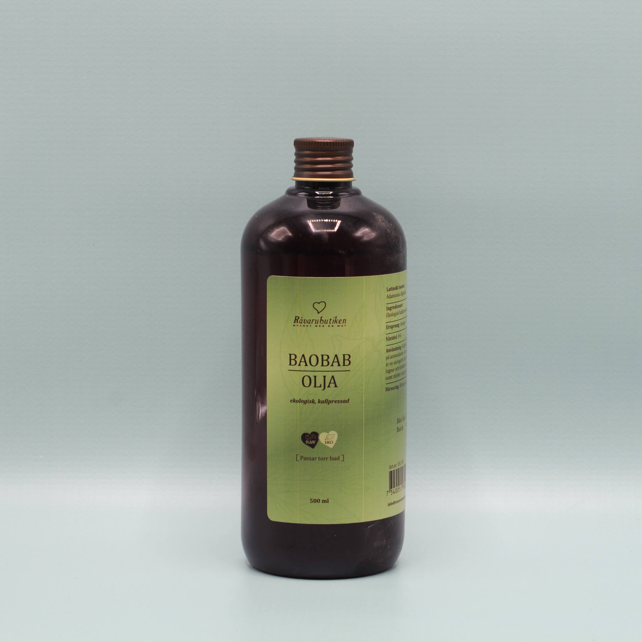 Baobabolja Kallpressad&EKO 500ml