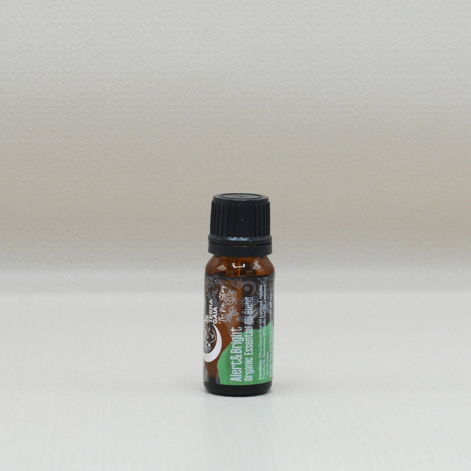 Terra Gaia Alert and Bright Organic Essential Oil Blend 10ml