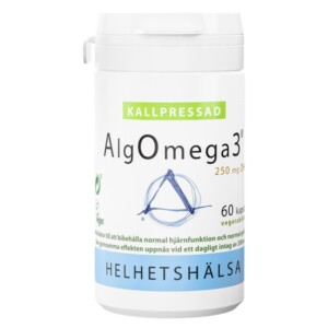 Helhetshälsa AlgOmega3 Kallpressad 60 kapslar