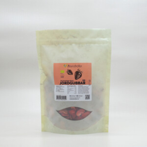 frystorkade jordgubbar