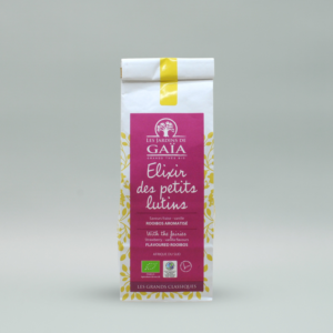 Les Jardins de Gaïa With the Fairies Jordgubb Svart Te EKO 100g