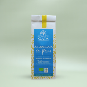 Les Jardins de Gaïa Flower power HallonVanilj Oolong Te EKO 50g