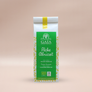 Les Jardins de Gaïa Forever Summer Persika Aprikos Grönt Te EKO 100g