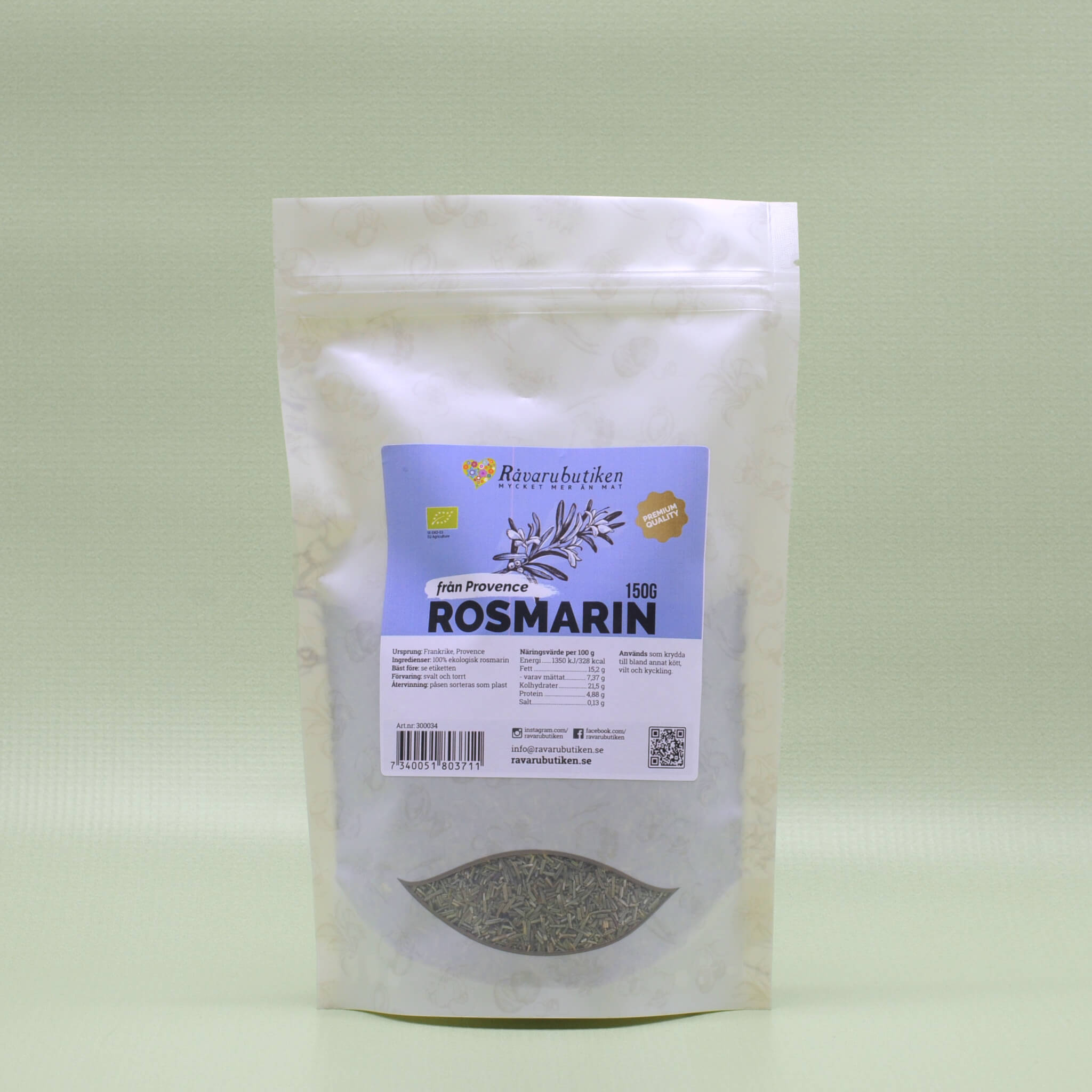 Rosmarin från Provence EKO 150g