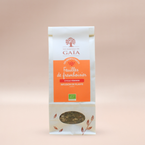 Les Jardins de Gaïa Hallonblad Te EKO 50g