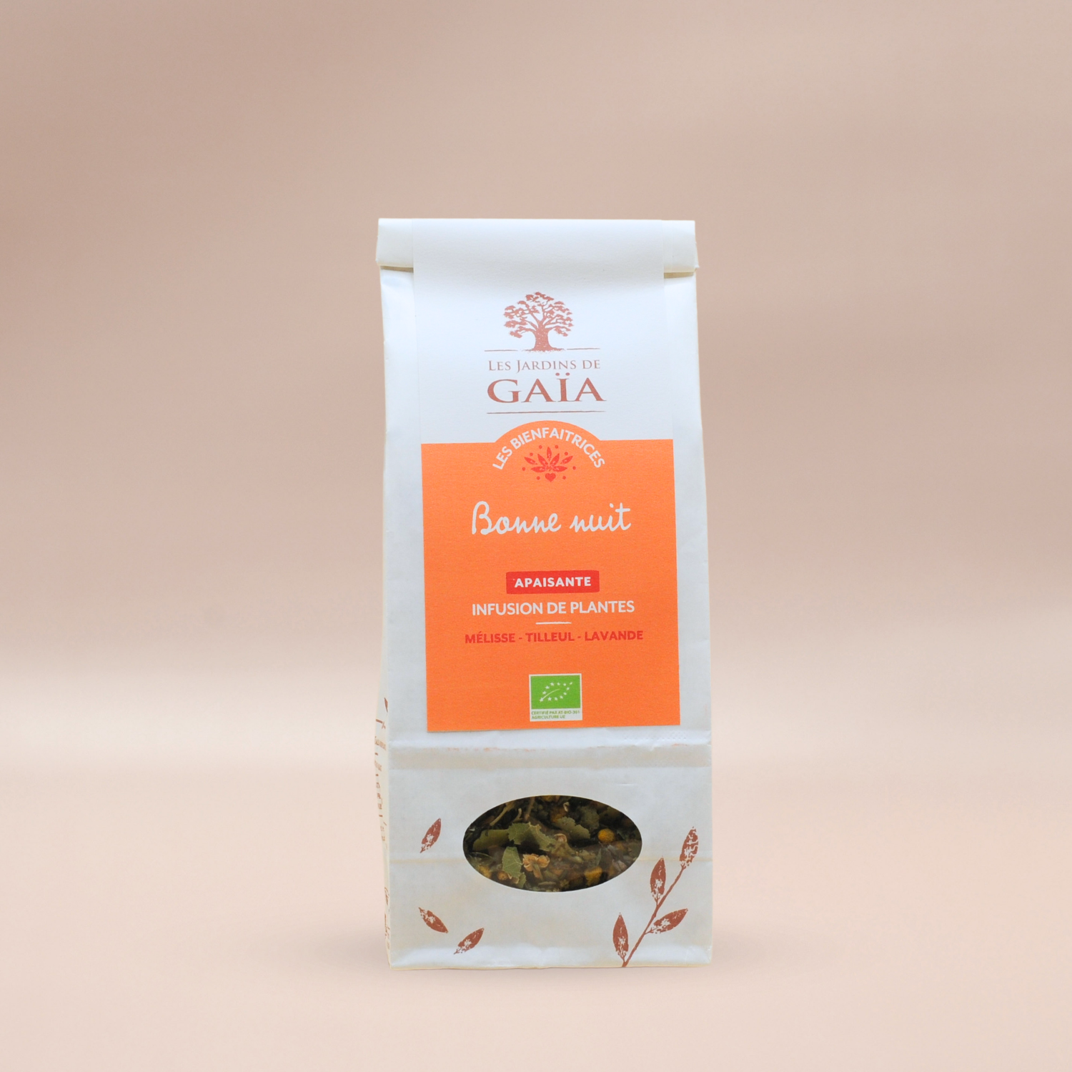 Les Jardins de Gaïa Good Night Te EKO 50g