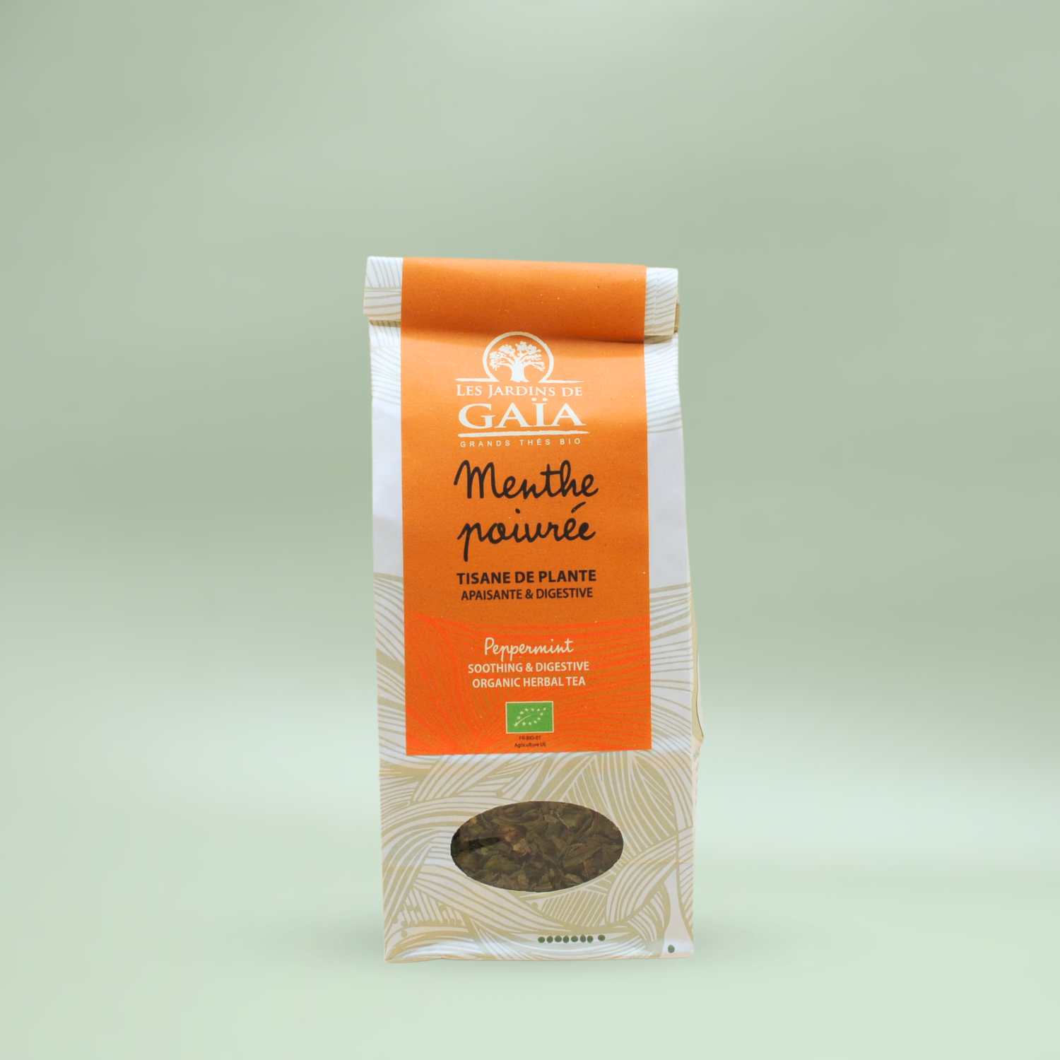 Les Jardins de Gaïa Pepparmynta Te EKO 50g