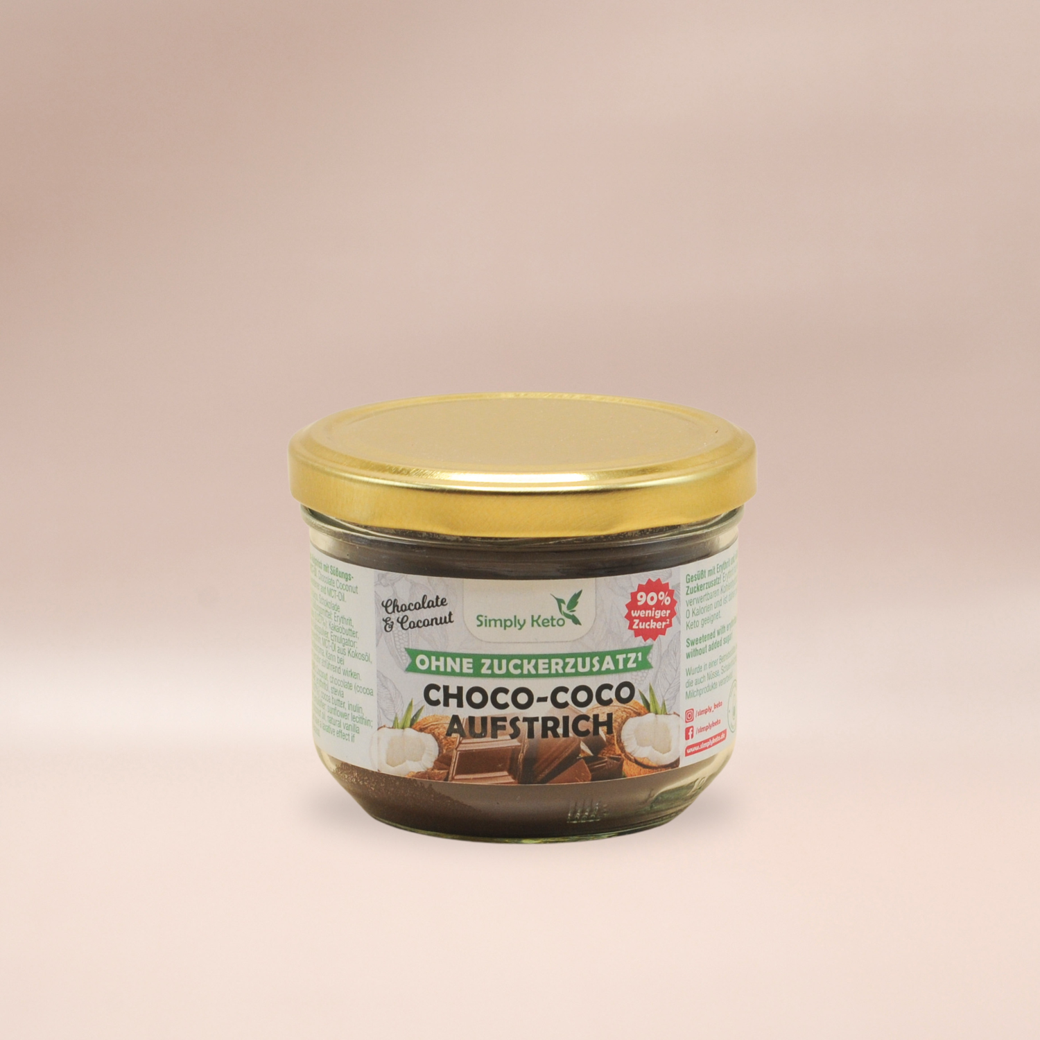 Simply Keto Chokladkräm Choco Kokos 230g