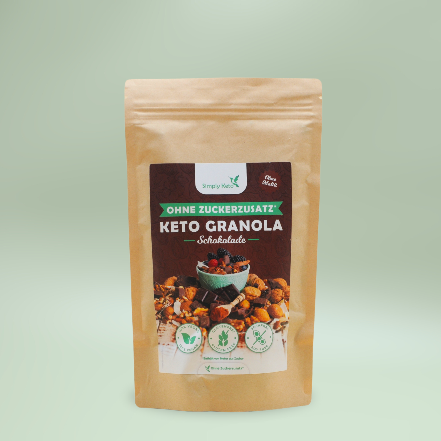 Simply Keto Granola Choklad 250g