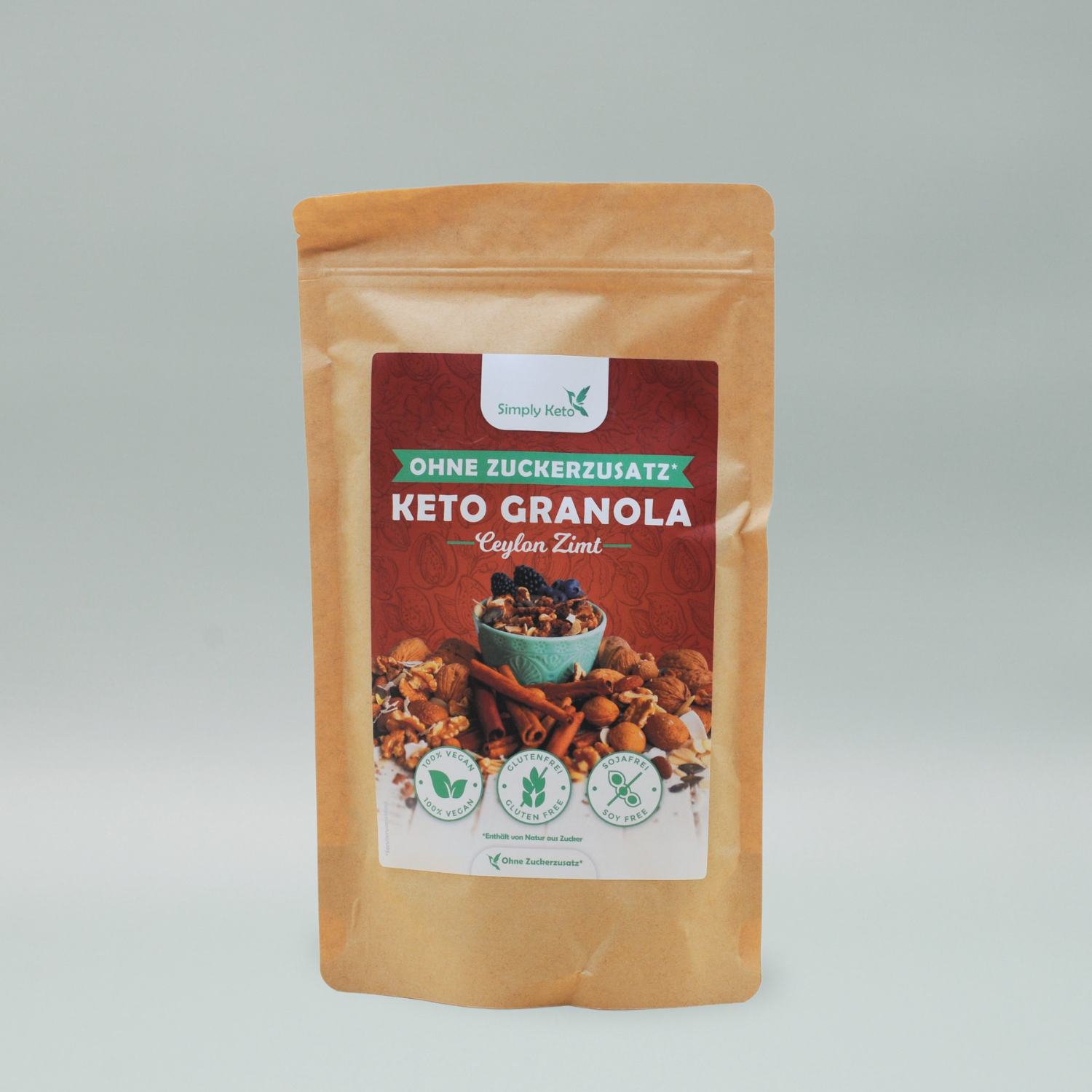 Simply Keto Granola Kanel 250g