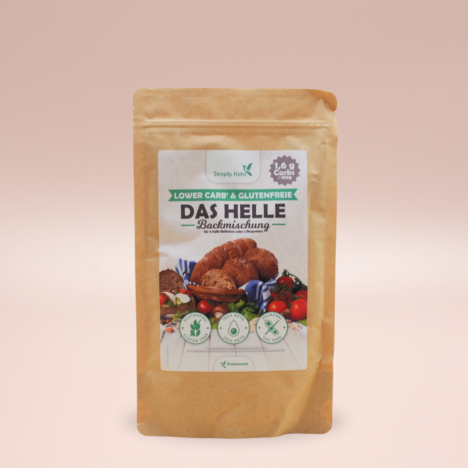 Simply Keto Ljusbakmix 260g